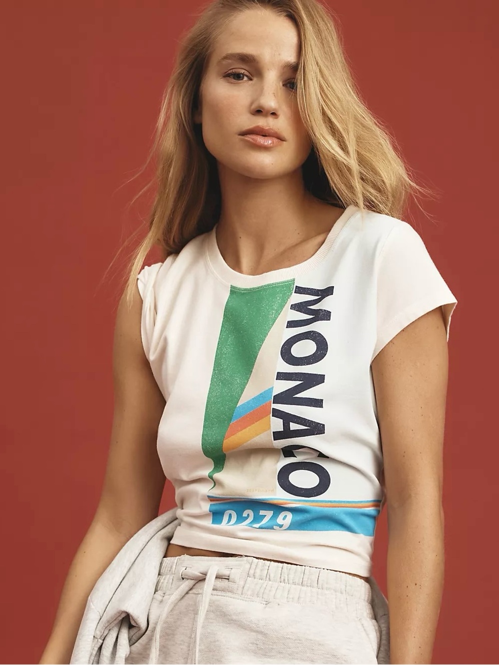 Anthropologie Daily Practice Regatta Tee, Medium (NWT)